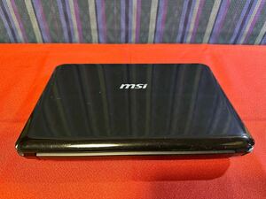 MSI ノートパソコン U100 MS-NO11 パソコン　レトロ ジャンク品　その他　本体のみ