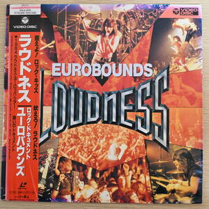 00522【LD 帯付 2枚組】「ラウドネス / ロック・ドキュメント ユーロバウンズ 1984 ヨーロッパ・ツアー」