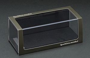 ignition model イグニッションモデル IG 2025 1/43 Display case ディスプレイ ケース (Carbon seal) 未開封