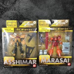 A06172 機動戦士Zガンダム モビルスーツ・イン・アクション RMS-108 マラサイ NRX-044. アッシマー　フィギュア　バンダイ 