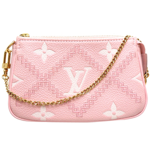 ［銀座店］LOUIS VUITTON LV ルイ・ヴィトン ミニ ポシェット アクセソワール M81140(廃番) ポーチ モノグラムアンプラント DH82489