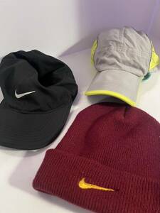 【3個SET】NIKE DRI-FIT & ニット レディース キャップ