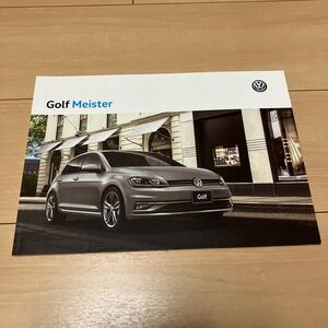 2019年12月版 フォルクスワーゲン Golf Meister カタログ 50ページ ゴルフ (240519)