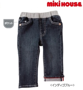 即決です！【ミキハウス】新品未使用 EveryDay mikihouse 90cm 85㎝～95㎝ ストレッチジーンズ パンツ ベビー キッズ 子供服 男の子 女の子