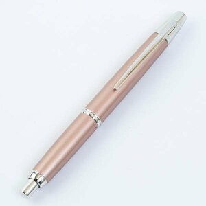 PILOT パイロット decimo デシモ キャップレス万年筆 ノック式万年筆 18K 750刻印 B 太字 シャンパンピンク 筆記用具 文房具 #36409