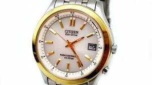 シチズン 時計 ■ H415-S033039 エコドライブ Eco-Drive コンビカラー ステンレス ソーラー メンズ 腕時計 CITIZEN □6I