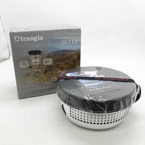 ◎N204【未使用】trangia トランギア ストームクッカーL・ウルトラライト25-3UL TR-25-3UL アウトドア キャンプ フライパン ポット(ma)(ma)