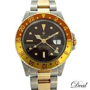 ROLEX ロレックス GMTマスター 1675/3 フジツボダイヤル ヴィンテージ メンズ 腕時計