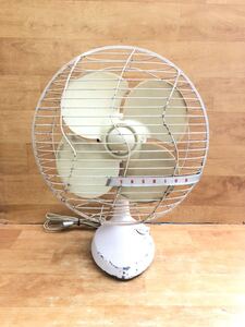 動作確認済 東芝扇風機 TOSHIBA 扇風機 A.C.ELECTRIC FAN 4枚羽根 30cm アンティーク ビンテージ 昭和レトロ