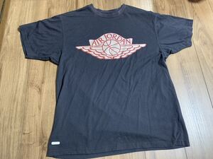 NIKE AIR JORDAN DRI-FIT ナイキ エア ジョーダン ウイングマーク Tシャツ Mサイズ ブラック