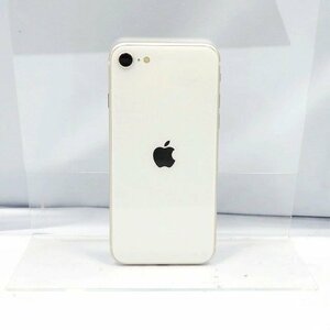 1円～【ジャンク】Apple iPhoneSE 第3世代 64GB MMYD3J/A iOS/スターライト/au/4.7インチ【栃木出荷】