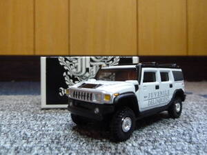 【新品】【送料無料】JUVENILE DELINQUENT ジュベナイルデリンクエント トミカ HUMMER H2 ハマー ホワイトシルバー 非売品 希少 レア