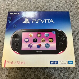 PlayStation　Vita　PCH2000　ピンク×ブラック