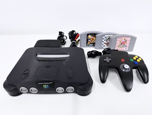 100円～◆NINTENDO ニンテンドー64 NINTENDO64 NUS-001 本体 コントローラー ６４ソフト ソフト3本セット 任天堂64 ６４本体