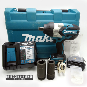 makita マキタ 18V 充電式インパクトレンチ　※ソケット×2個付 TW1001DRGX (6.0Ah) /KH05773