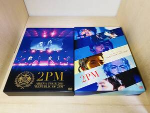 ■送料無料■ 2PM 初回盤 ライブ DVD 2枚セット 1st Concert in SEOUL DON’T STOP CAN’T STOP / ARENA TOUR 2011 REPUBLIC OF 2PM