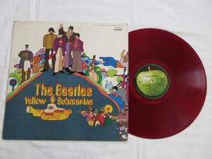 2312/LP/Beatles/ビートルズ/Yellow Submarine/イエロー・サブマリン/アップル赤盤