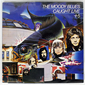 MOODY BLUES/CAUGHT LIVE + 5/LONDON GXG1011 LP