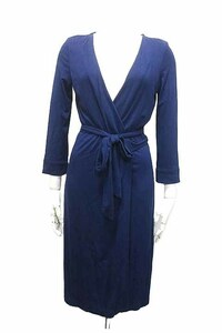 【中古】DIANE VON FURSTENBERG ダイアンフォンファスティンバーグ ワンピース レディース ラップワンピース サイズ2