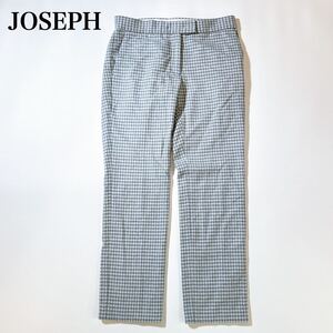 JOSEPH ジョゼフ パンツ 千鳥格子 ウール 34 XS レディース C102422-38