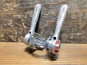 昭和レトロ【 SUNTOUR 888 SHIFT LEVER 】 サンツアー ダブル用 シフトレバー 28.6mm 新品 検) Vintage 当時物 ランドナー キャンピング