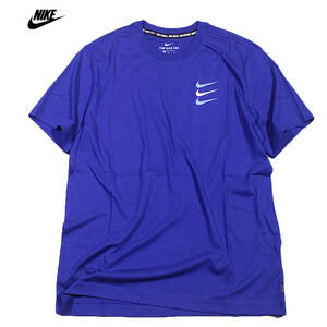 【新品】ナイキ F.C. FF1 半袖 Tシャツ【450：青】XL コットンT トレーニング ジム NIKE FC サッカー フットサル ジョギング ランニング