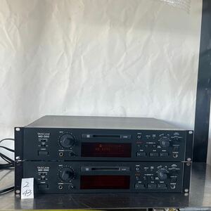 2/43 TASCAM タスカム MD-350 業務用MDデッキ 