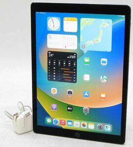 Apple iPad Pro ML0N2J/A Wi-Fiモデル 128GB■ A9X-2.26/128GB/高解像度/12.9インチ/スペースグレイ/iOS16.7.10 タブレット #30