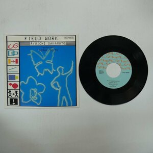 48012389;【国内盤/7inch】坂本龍一 Ryuichi Sakamoto Featuring Thomas Dolby / Field Work