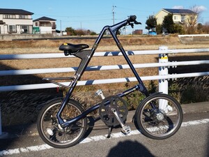 Strida Evo 18インチ 3段変速 中古美品 ストライダ 折りたたみ自転車 ミニベロ