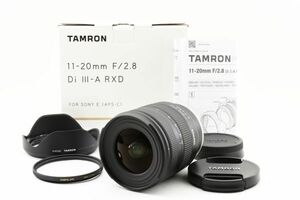 【超極上品】TAMRON タムロン 11-20mm F2.8 Di III-A RXD ソニーE用 #366