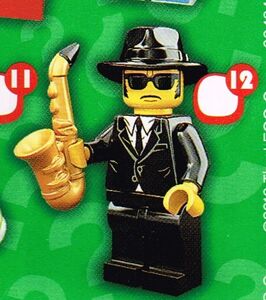 ■LEGO Minifigures Series11/Saxophone Player/レゴミニフィギュアシリーズ11/ジャズミュージシャン■