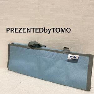 レアPREZENTED by TOMOトモハンドバッグトートバッグブルー水色