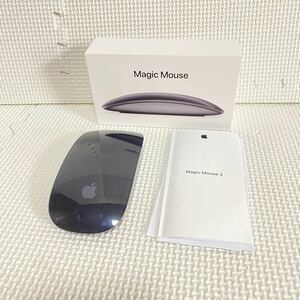 即決☆ Apple Magic Mouse 2 MRME2J/A A1657 Space Gray アップル マジックマウス2 スペースグレー 箱 説明書