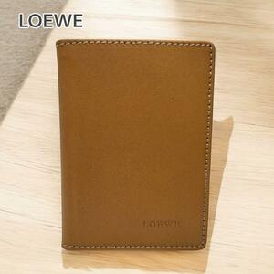 LOEWE ロエベ メモ帳 電話番号 レザー ベージュ