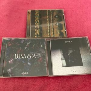 LUNA SEA CD SINGLES＊A WILL＊ L U V 3枚セット
