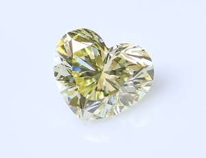 【１００円～】VS1！0.221ｃｔ 天然ダイヤ LIGHT YELLOW（ナチュラルカラー）ＨＳカット