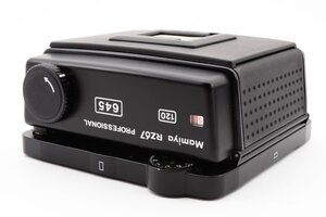 ◇◆ 極上完動品 マミヤ Mamiya RZ67 Pro 645 6x4.5 120 フィルムバック ホルダー マスク付 動作確認済 9016 ◆◇