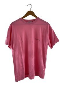 BALENCIAGA◆Tシャツ/S/コットン/PNK/無地/612965