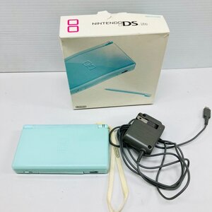 【80】1円～ ニンテンドー DSライト nintendo DS lite アイスブルー ゲーム機 通電のみ確認済み 動作未確認