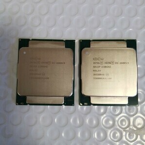 【中古動作品】2個セット Intel Xeon E5-2650 v3