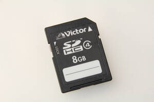 8GB SDHC カード Victor　ビクター