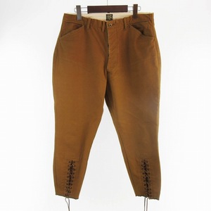 シュガーケーン SUGAR CANE F.ROMANCE 13oz.CANVAS BREECHES ブリーチズ パンツ 乗馬 ジョッパーズ SC41577 ブラウン 32 メンズ