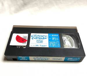 VHS SPAWN vol.3 スポーン 第３巻 GAGA 中古VHS ケースなしイメージコミック社/トッド・マクファーレン/アメリカンコミック