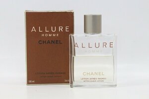 残量約6割程度 CHANEL ALLURE HOMME シャネル アリュール オム ローションアフターシェーブ 100ml 6-K061/1/060