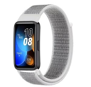 HUAWEI Band 9 8 ホワイト 替えベルト バンド ナイロン ループ ストラップ スポーツバンド ナイロンベルト スポーツ ベルト 交換ベルト