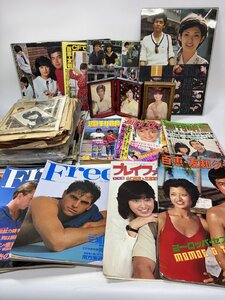 長◇J306/山口百恵 三浦友和 切り抜き、雑誌、附録ポスターなど 大量一括 まとめ売り 水着/結婚/引退/