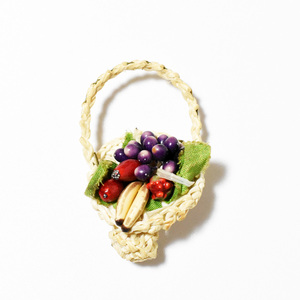 Vintage　1950’s　fruitsbasket　 brooch