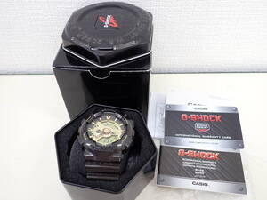 4025★カシオ　ジーショック　G-SHOCK RESIST GA-110BR-5ADR 5146 W.R.20BAR 稼働品　試着程度