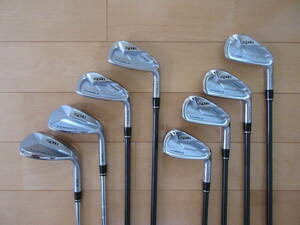 【HONMA】ホンマTOUR　WORLD　TW747Vx　FORGEDアイアン　VIZARD　IB85WF　S6本(#5～10)TW-Wウェッジ(50°58°)MODUS3 WEDGE2本★中古美品